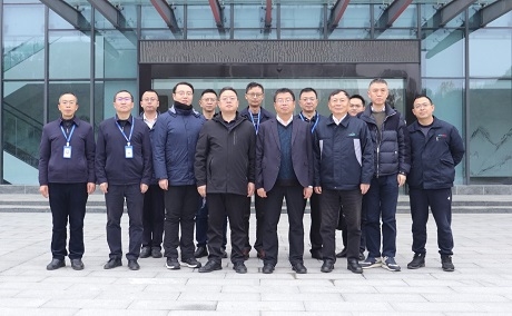 蒋文春率队莅临绵阳云顶集团公司调研指导事情