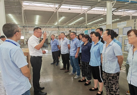 绵阳市总工会到公司开展送清凉慰问活动