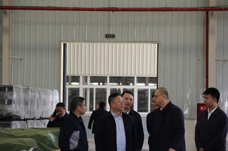 杨明率队莅临绵阳云顶集团公司调研指导事情